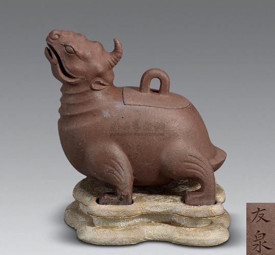 【民國(guó) 紫砂怪獸香熏】拍賣品